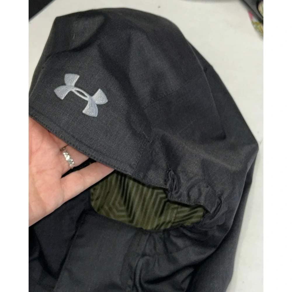 Boys Under Armour Storm 2 Infrared Wildwood‎ Jacket Wind/Rain Sz YXL 1247047 XL
